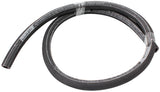 Black Push Lock Hose -10 5/8"1M Rubber 15.9mm ID 23.5mm OD AF500-10-1MBLK - Aeroflow