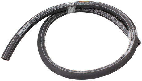 Black Push Lock Hose -12 3/4"1M Rubber 19mm ID 25.4mm OD AF500-12-1MBLK - Aeroflow