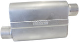 2.5" Offset / Offset Muffler 13" LENGTH, 10" WIDTH, 4 - 1/4" H AF5000 - 250 - Aeroflow - Mufflers & Resonators - Aeroflow