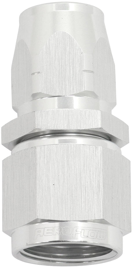 Stepped Straight End -6 Hose To -8AN Reducer Hose End Silve AF501-06-08S - Aeroflow