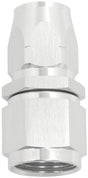 Stepped Straight End -8 Hose To -10AN Reducer Hose End Silv AF501-08-10S - Aeroflow