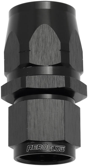 Stepped Straight End -12 Hose To -10AN Expander Hose End Bla AF501-12-10BLK - Aeroflow