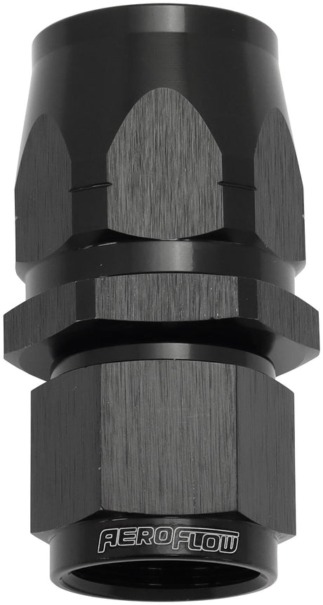Stepped Straight End -12 Hose To -10AN Expander Hose End Bla AF501-12-10BLK - Aeroflow