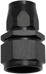 Stepped Straight End -12 Hose To -16AN Reducer Hose End Blac AF501-12-16BLK - Aeroflow
