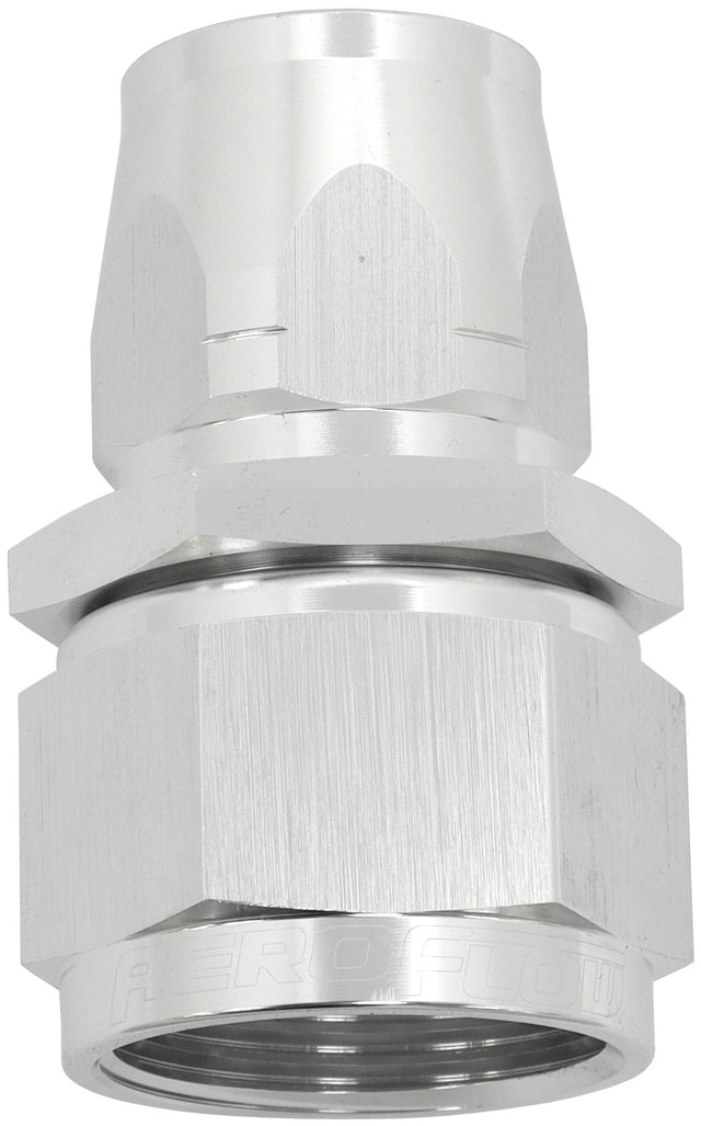 Stepped Straight End -12 Hose To -16AN Reducer Hose End Silv AF501-12-16S - Aeroflow