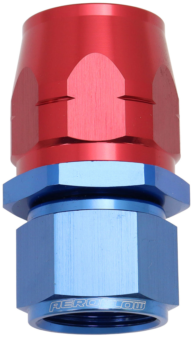 Stepped Straight End -16 Hose To -12AN Expander Hose End Blu AF501-16-12 - Aeroflow