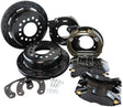 Ford 9" Rear Disc Brake Kit Universal Black 12.19" Rotor AF5070-1000 - Aeroflow