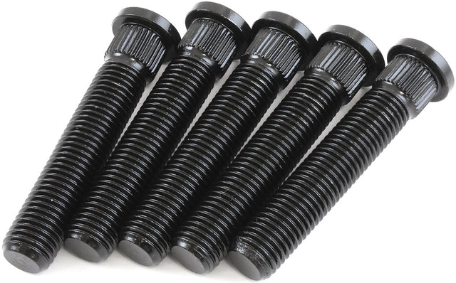 M12 x 1.50mm Wheel Studs 0.505KNURL 63.5mm UHL 5 Pack Holdengm AF5071-1002 - Aeroflow