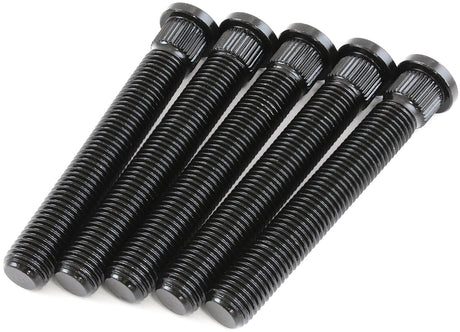 M12 x 1.50mm Wheel Studs 0.505KNURL 82.5mm UHL 5 Pack Holdengm AF5071-1003 - Aeroflow