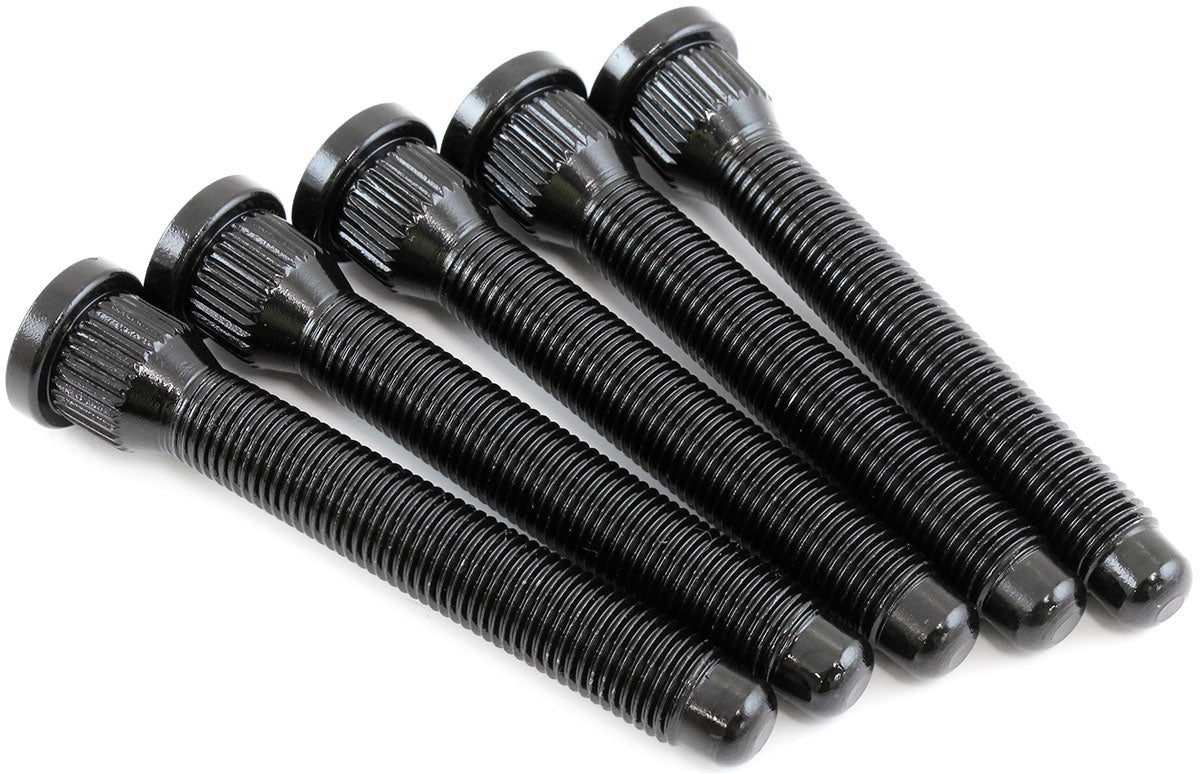 7/16-20" Wheel Studs 0.578" Knurl 81.2mm UHL 5 Pack Holdengm AF5071-1004 - Aeroflow