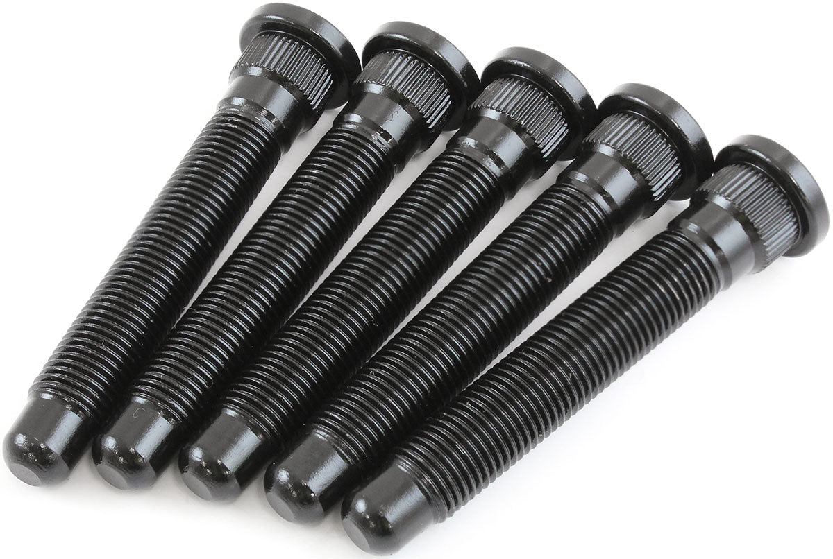 M12 x 1.25m Wheel Studs 0.568" Knurl 75.7mm UHL 5 Pack Subaruwrx AF5071-1006 - Aeroflow