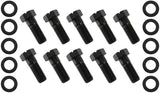 Ford 9" Ring Gear Bolt Set 1.2" UHL 1.49" OAL 10 Pack AF5075-1010 - Aeroflow