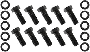 Ford 9" Ring Gear Bolt Set 1.2" UHL 1.49" OAL 10 Pack AF5075-1010 - Aeroflow