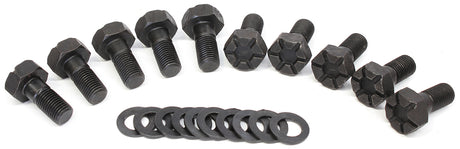 Ford 9" Ring Gear Bolt Set 1.070" UHL 10 Pack AF5075-1011 - Aeroflow