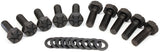 Ford 9" Ring Gear Bolt Set 1.125" UHL 10 Pack AF5075-1012 - Aeroflow