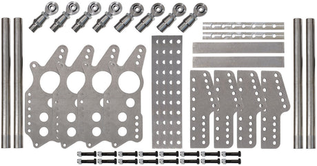 Parallel 4 Link Kit Weld In Chrome Moly Adjustable Uni AF5080-1000 - Aeroflow