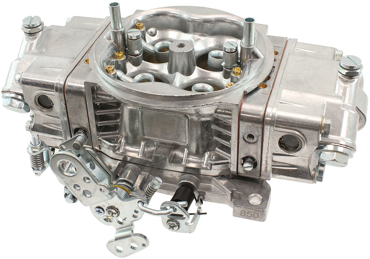 Race 850cfm Carburettor Double Pumper No Choke Mech Secondari AF5112-3850 - Aeroflow