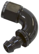 -6AN 120 Deg Full Flow Push Loblack Full Flow Push Lock AF514-06BLK - Aeroflow