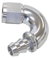 -10AN 150 Deg Full Flow Push Lsilver Full Flow Push Lock AF515-10S - Aeroflow