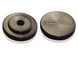 Air Cleaner Nut 1/4" Black Female Thread 1/4" UNC AF55-1002BLK - Aeroflow