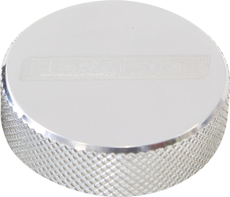 Tall Air Clean Nut 5/16" Polisfemale Thread 5/16" UNC AF55-1006 - Aeroflow