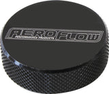 Tall Air Clean Nut 5/16" Black Female Thread 5/16" UNC AF55-1006BLK - Aeroflow