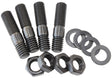 Carburettor Stud Kit Standard 1-3/8" 35mm OAL Hex Black AF55-1008BLK - Aeroflow
