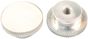Air Cleaner Nut 1/4" Polished Low Profile Tall Step 1/4" UNC AF55-1009 - Aeroflow