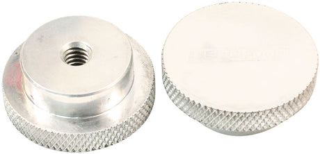 Air Cleaner Nut 5/16" Polished Low Profile Tall Step 5/16-18" AF55-1010 - Aeroflow