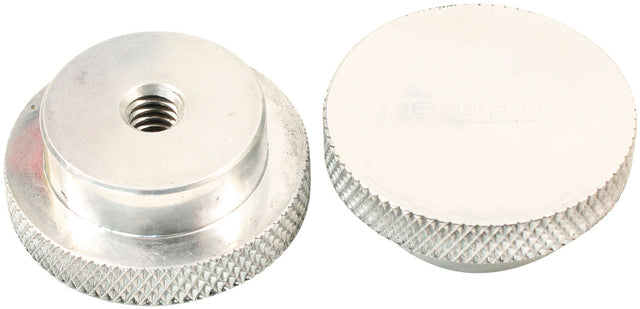 Air Cleaner Nut 5/16" Polished Low Profile Tall Step 5/16-18" AF55-1010 - Aeroflow