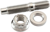 M8 Titanium Stud Locking Nut Kit M8 x 1.25mm Header Bolt AF55-2010 - Aeroflow