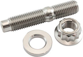 M10 Titanium Stud Locking Nut Kit M10 x 1.25mm Header Bolt AF55-2013 - Aeroflow