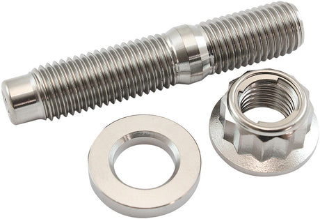 M10 Titanium Stud Locking Nut Kit M10 x 1.25mm Header Bolt AF55-2013 - Aeroflow