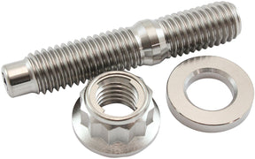 M10 Titanium Stud Locking Nut Kit M10 x 1.50mm Header Bolt AF55-2014 - Aeroflow