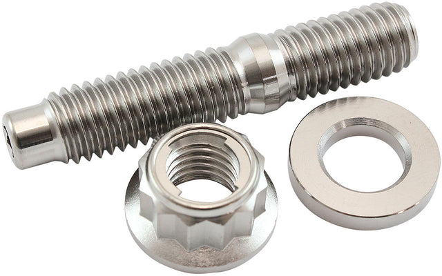M10 Titanium Stud Locking Nut Kit M10 x 1.50mm Header Bolt AF55-2014 - Aeroflow