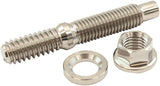 1/4" Titanium Stud Washer Hex Nut Kit 1/4-24 Nut 1/4-20 Boltheader AF55-3005 - Aeroflow