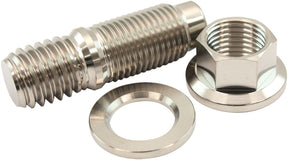 1/2" Titanium Stud Washer Hex Nut Kit 1/2-20 Nut 1/2-13 Boltheader AF55-3009 - Aeroflow