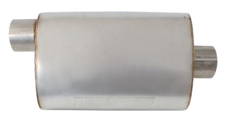 4" Offset / Center Muffler 22" Length, 11.77" W, 6" H AF5501-400 - Aeroflow