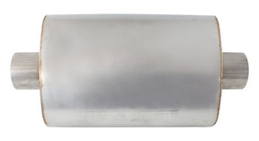 2.5" Center / Center Muffler 13.75" Length, 9.45" W, 5.3" H AF5511-250 - Aeroflow