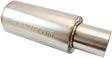 4" Round Muffler Centre Centre 18" Length 6" Dia 5" Tip S/S AF5515-400 - Aeroflow