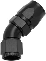 Stepped 45 Deg Hose End -12 Hosto -10AN Expander Hose End Bla AF552-12-10BLK - Aeroflow