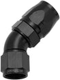 Stepped 45 Deg Hose End -12 Hosto -10AN Expander Hose End Bla AF552-12-10BLK - Aeroflow