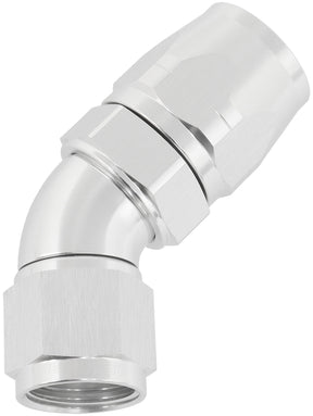 Stepped 45 Deg Hose End -12 Hosto -10AN Expander Hose End Sil AF552-12-10S - Aeroflow