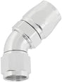 Stepped 45 Deg Hose End -12 Hosto -10AN Expander Hose End Sil AF552-12-10S - Aeroflow