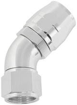 Stepped 45 Deg Hose End -16 Hosto -12AN Expander Hose End Sil AF552-16-12S - Aeroflow