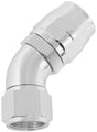 Stepped 45 Deg Hose End -16 Hosto -12AN Expander Hose End Sil AF552-16-12S - Aeroflow