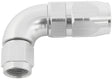 Stepped 90 Deg Hose End -8 Hose To -6AN Expander Hose End Sil AF553-08-06S - Aeroflow