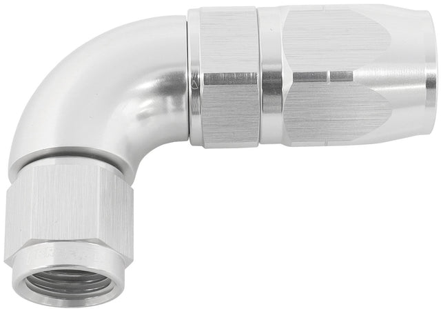 Stepped 90 Deg Hose End -8 Hose To -6AN Expander Hose End Sil AF553-08-06S - Aeroflow