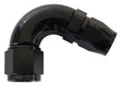 Stepped 120 Deg Hose End -8 Hosto -10AN Reducer Hose End Blac AF554-08-10BLK - Aeroflow