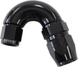 Stepped 150 Deg Hose End -8 Hosto -6AN Expander Hose End Blac AF555-08-06BLK - Aeroflow